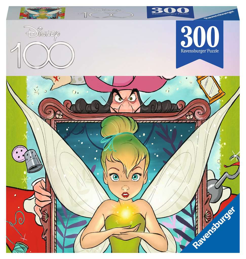 Ravensburger Rompecabezas: Disney 100 - Tinkerbell 300 piezas