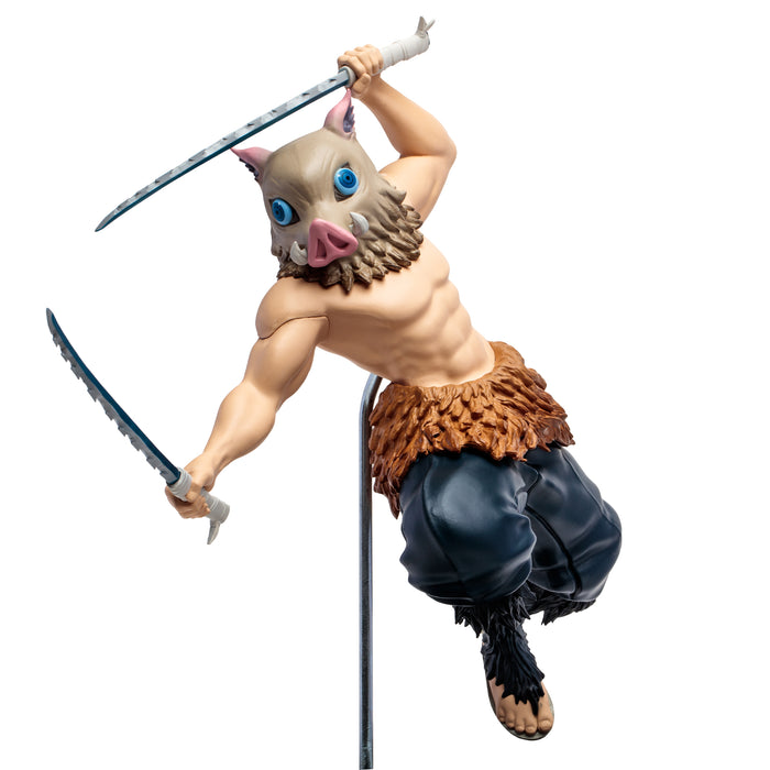 McFarlane Estatua: Demon Slayer - Inosuke Hashibara 12 Pulgadas