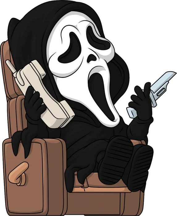 Youtooz Movies: Scream - Ghost Face Lounging