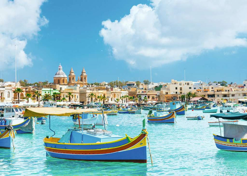 Ravensburger Rompecabezas Adultos: Malta Mediterraneo 1000 piezas