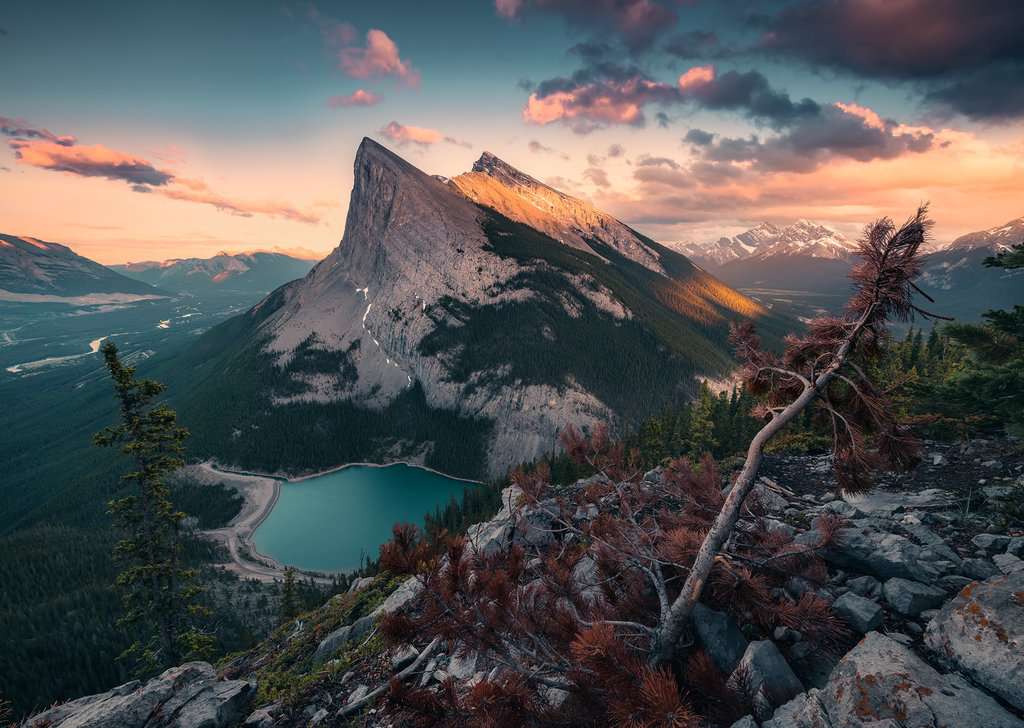 Ravensburger Rompecabezas Adultos: Atardecer Monta‚àö¬±a Nature 1000 piezas