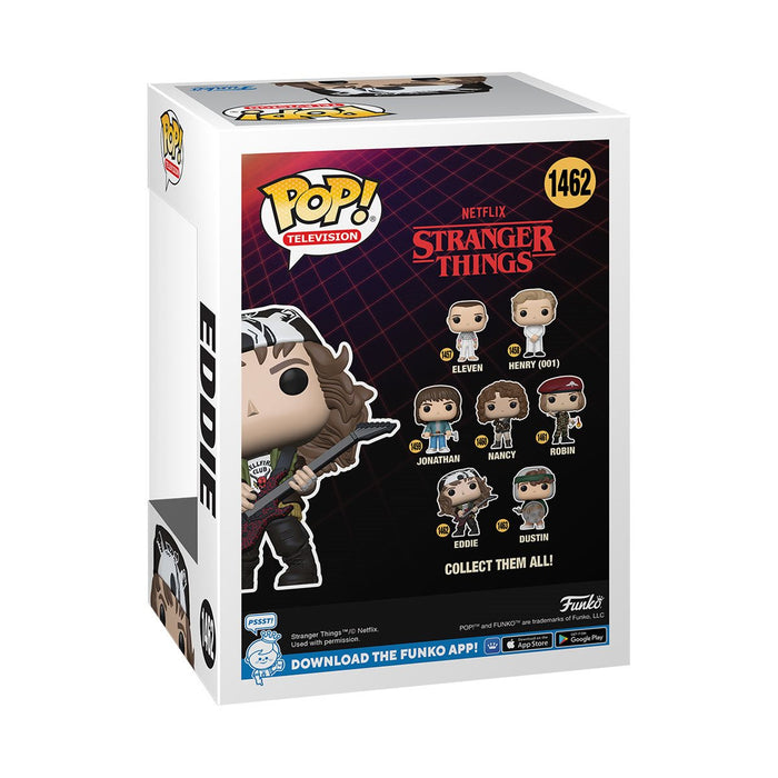 Funko Pop TV: Stranger Things S4 - Hunter Eddie Con Guitarra