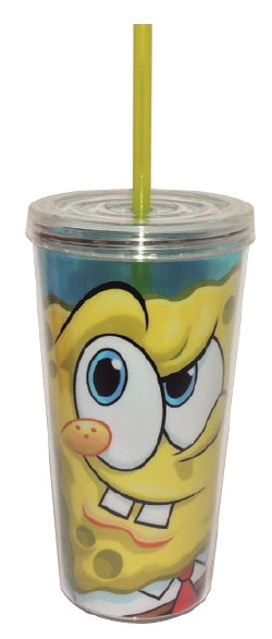 Fun Kids Vaso Doble Pared: Nickelodeon - Bob Esponja 454 ml