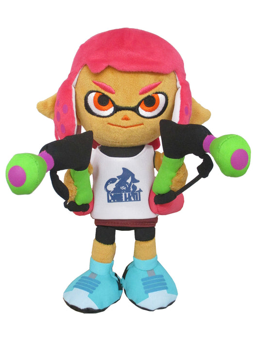 Little Buddy Nintendo Peluche: Splatoon - Girl Neon Pink 9 Pulgadas