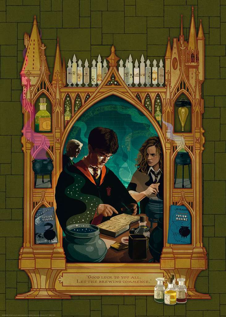 Ravensburger Rompecabezas Adultos: Harry Potter - El Misterio del Principe 1000 piezas