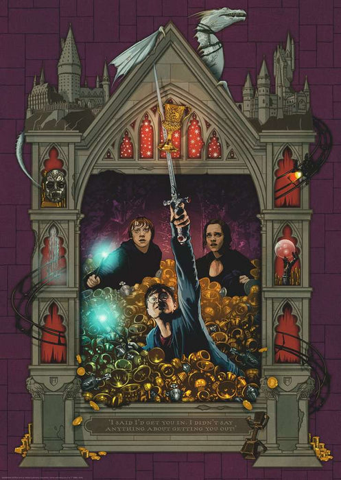 Ravensburger Rompecabezas Adultos: Harry Potter - Las Reliquias de la Muerte Parte 2 1000 piezas