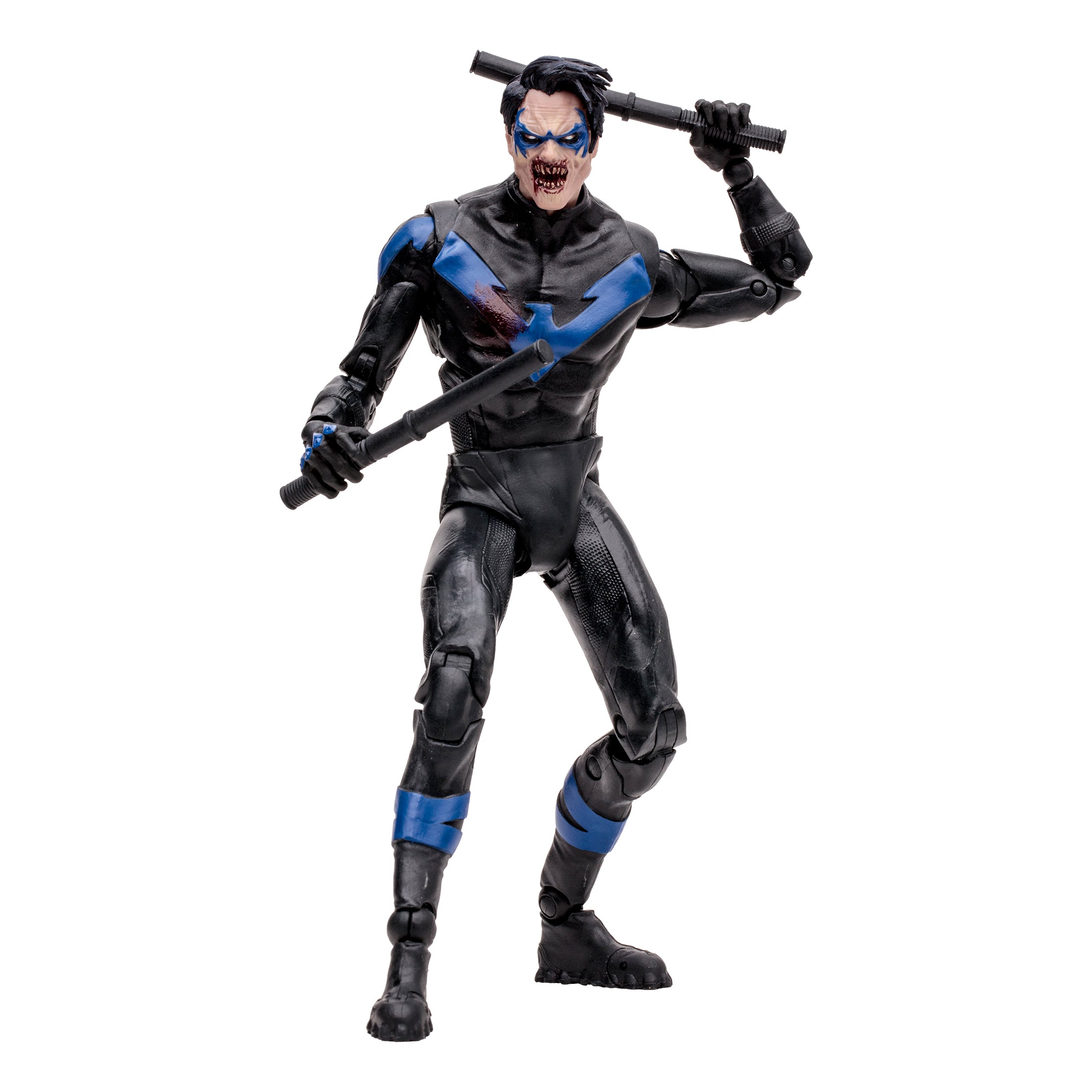 McFarlane Figura de Accion: DC Vs Vampiros - Nightwing Gold Label 7 Pulgadas