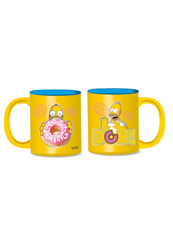 Fun Kids Tarro De Ceramica Metalizado: Los Simpson - Homero 591 ml