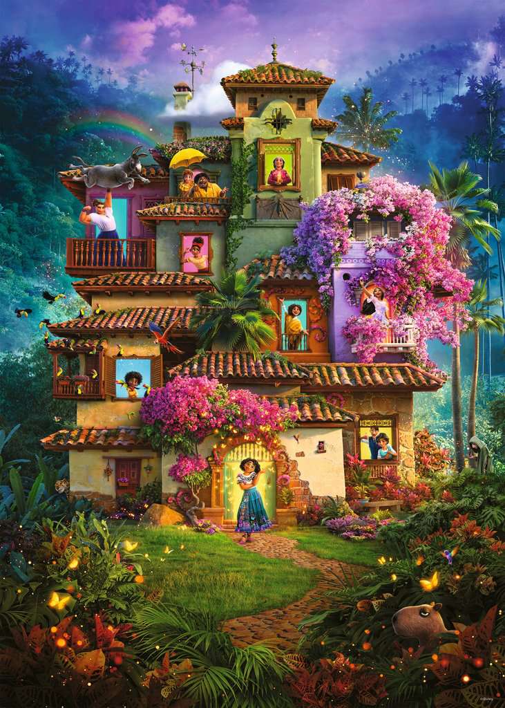 Ravensburger Rompecabezas: Disney - Casita De Encanto 1000 piezas