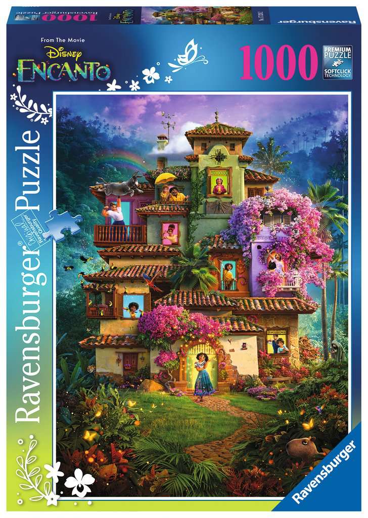 Ravensburger Rompecabezas: Disney - Casita De Encanto 1000 piezas