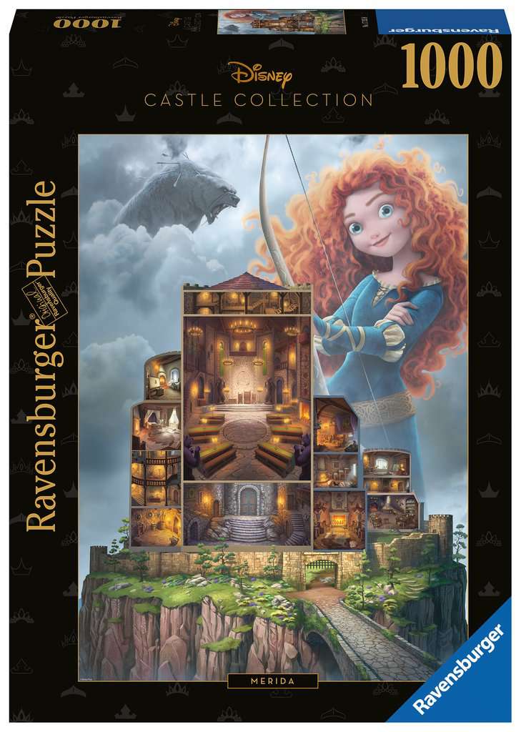 Ravensburger Rompecabezas: Disney - Castillo De Merida 1000 piezas