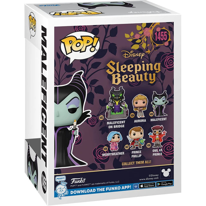 Funko Pop Disney: La Bella Durmiente 65 Aniversario - Malefica con vela