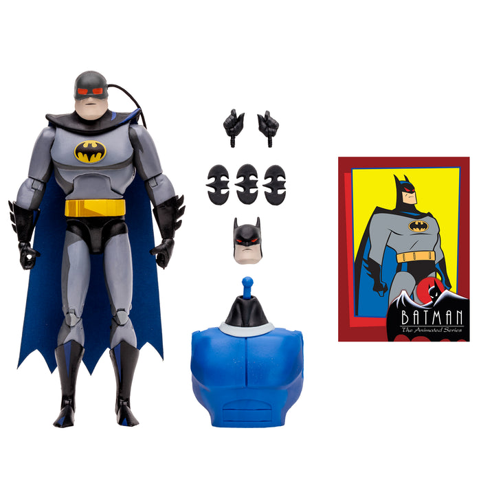 McFarlane Build A Lock Up: DC Batman The Animation Series - Batman Ciego Como Un Murcielago 6 Pulgadas