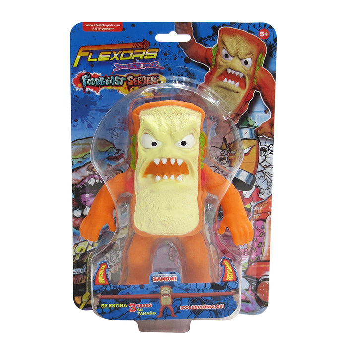 Flexors Figura De Accion: Food Beasts 6 Pulgadas - Aleatorio