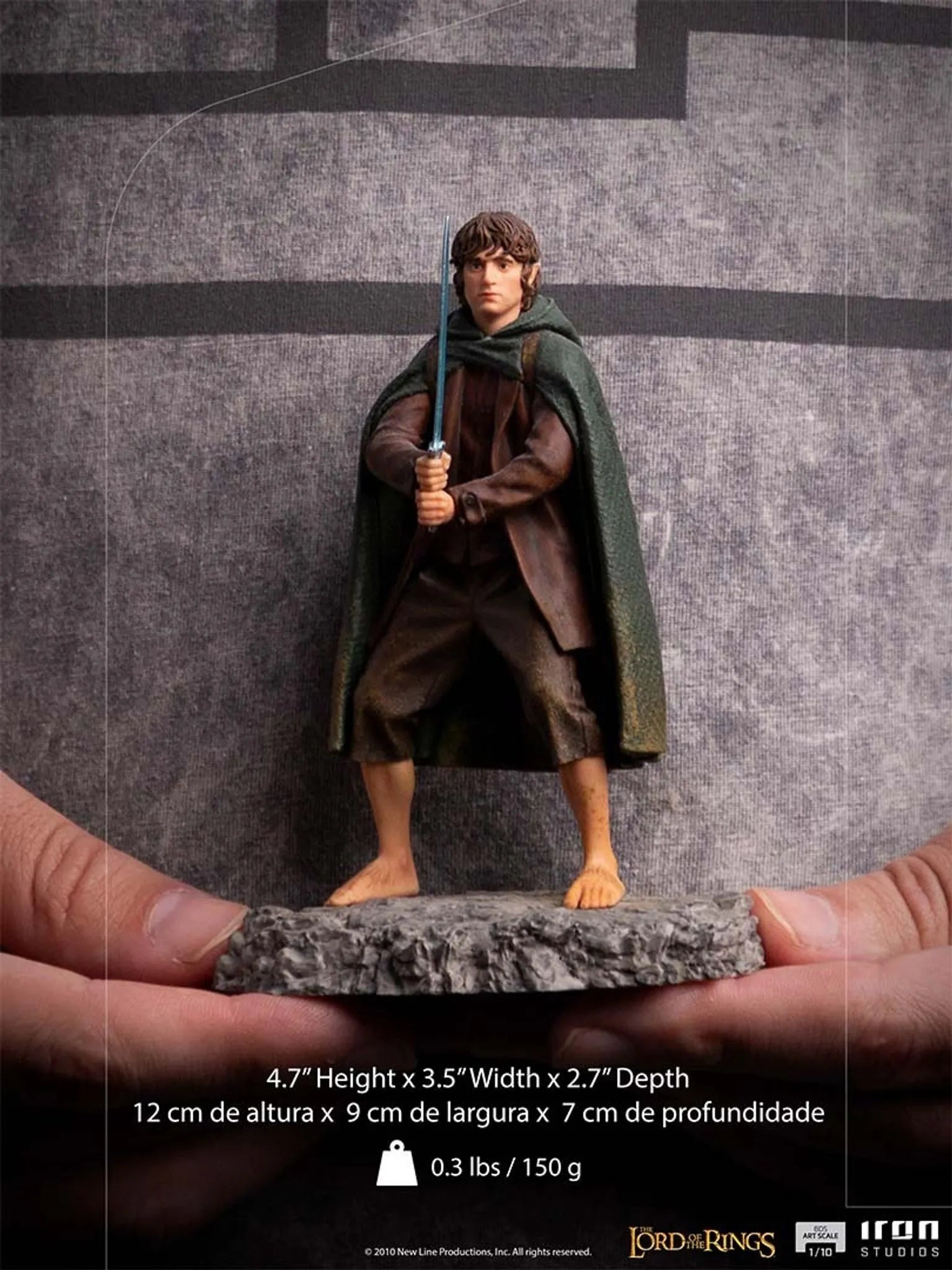 IRON Studios: The Lord Of The Rings - Frodo BDS Escala de Arte 1/10