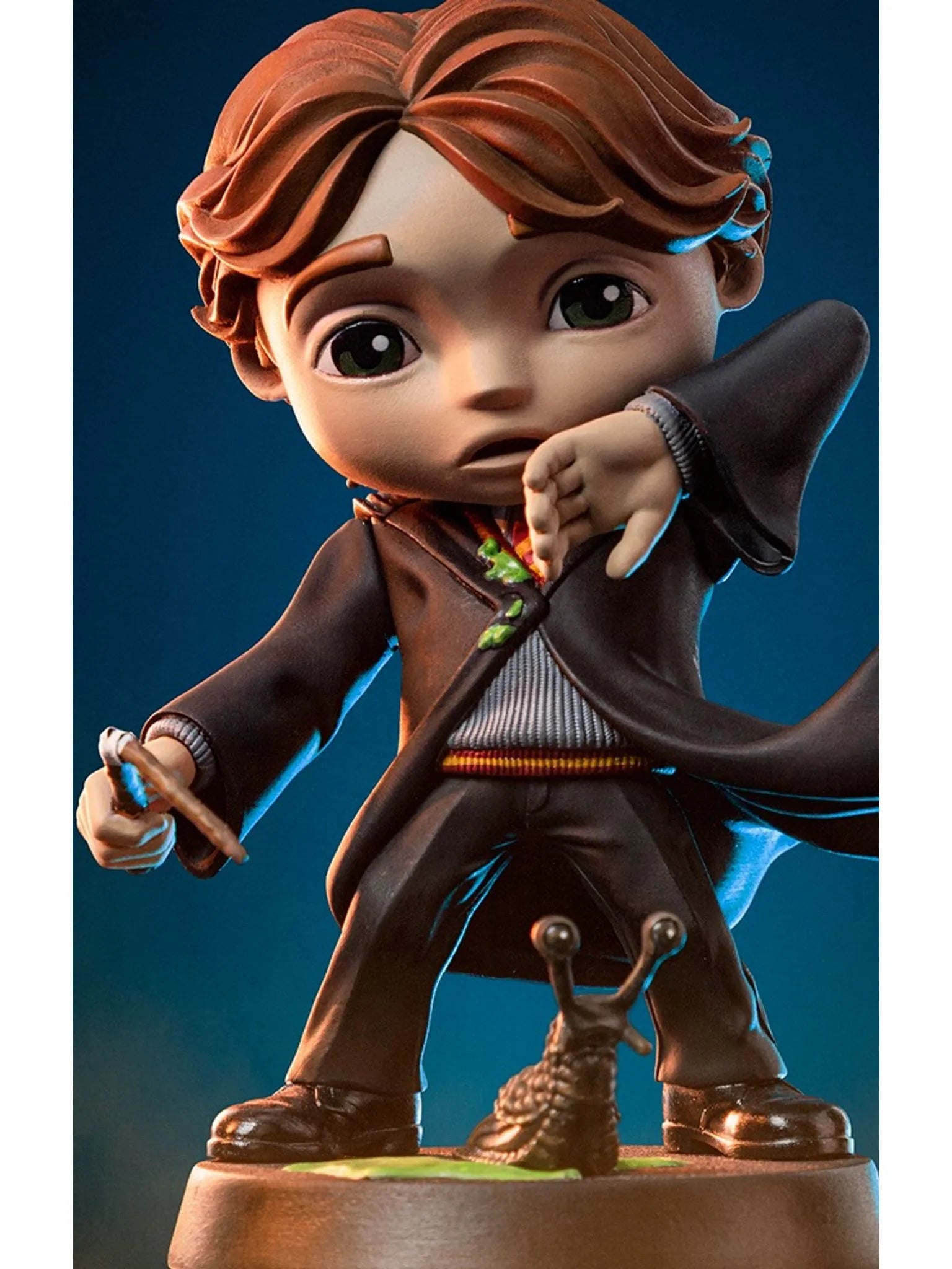 IRON Studios MiniCo: Harry Potter - Ron Weasley Con Varita Rota