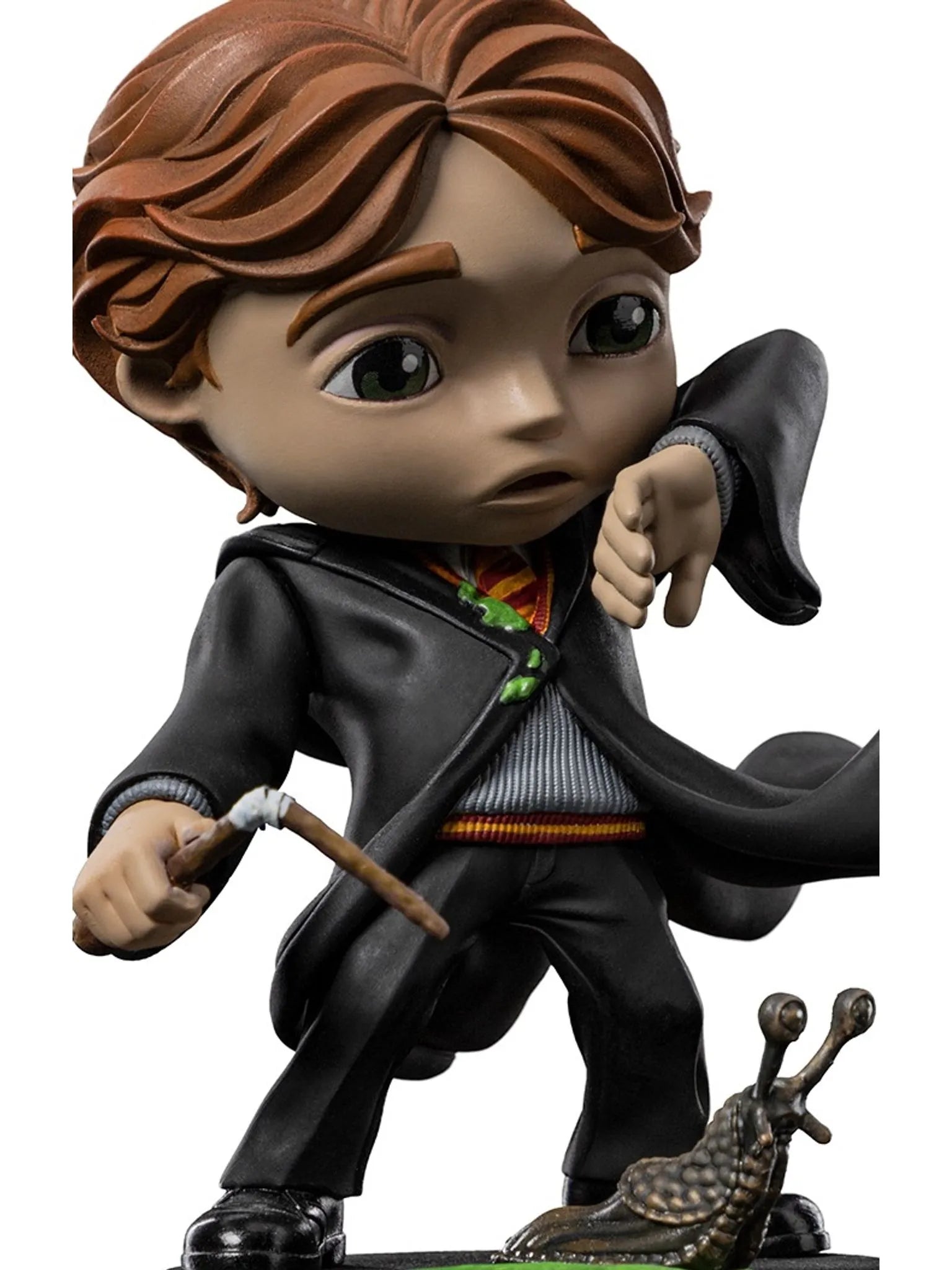 IRON Studios MiniCo: Harry Potter - Ron Weasley Con Varita Rota