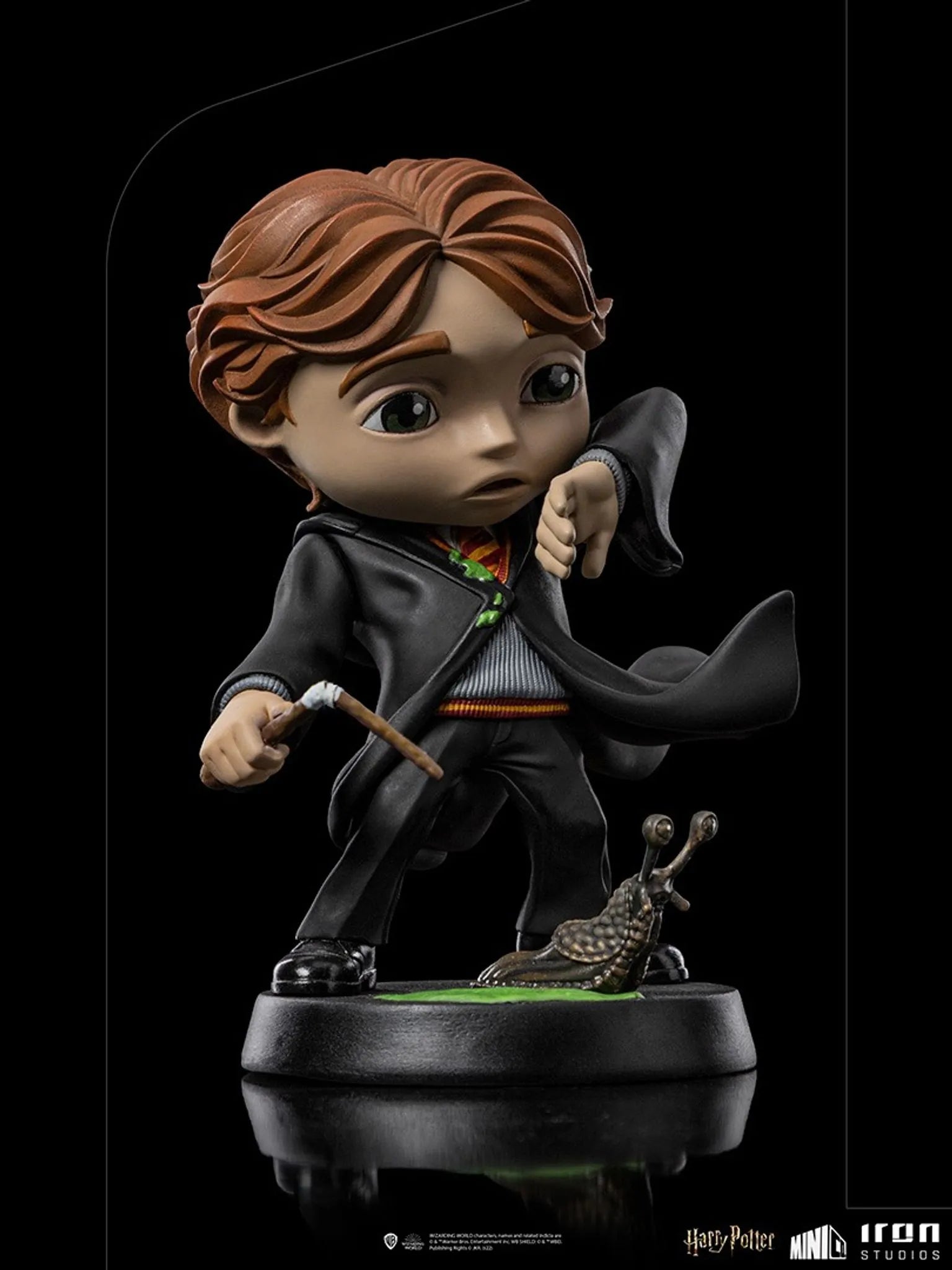 IRON Studios MiniCo: Harry Potter - Ron Weasley Con Varita Rota