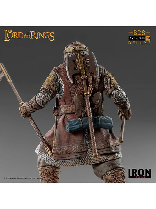 IRON Studios: The Lord Of The Rings - Gimli Deluxe BDS Escala de Arte 1/10