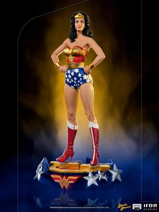 IRON Studios: DC Wonder Woman - Lynda Carter Escala de Arte 1/10