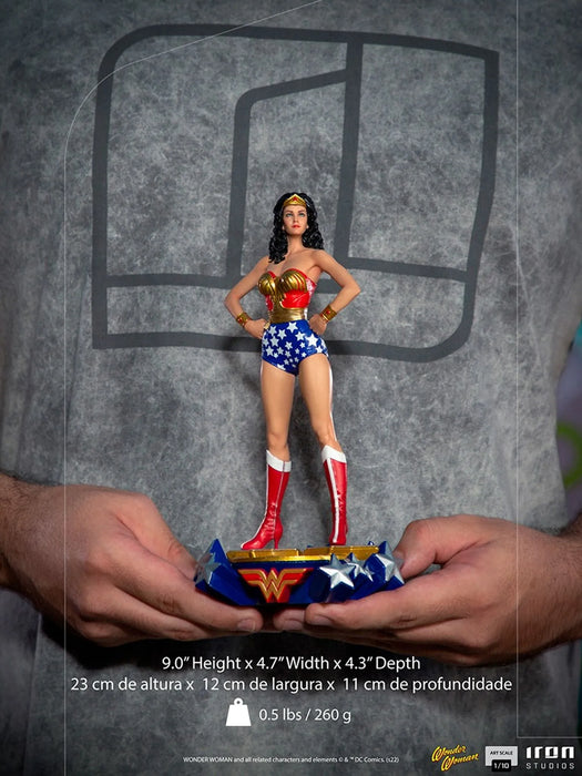 IRON Studios: DC Wonder Woman - Lynda Carter Escala de Arte 1/10