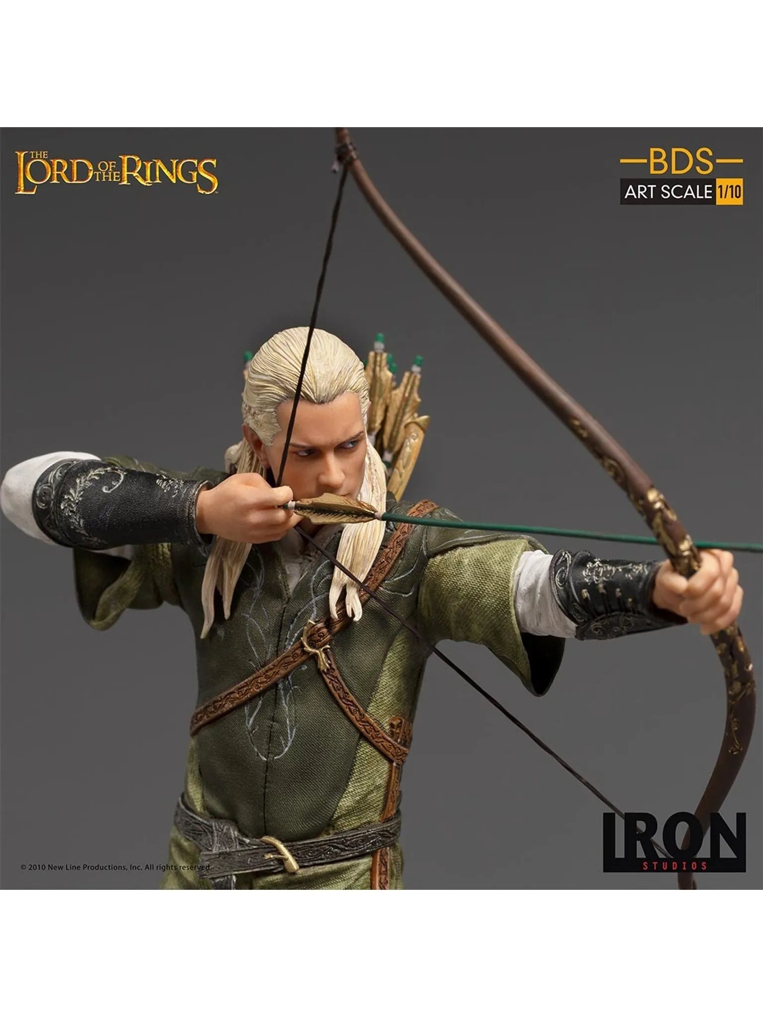 IRON Studios: The Lord Of The Rings - Legolas Deluxe BDS Escala de Arte 1/10