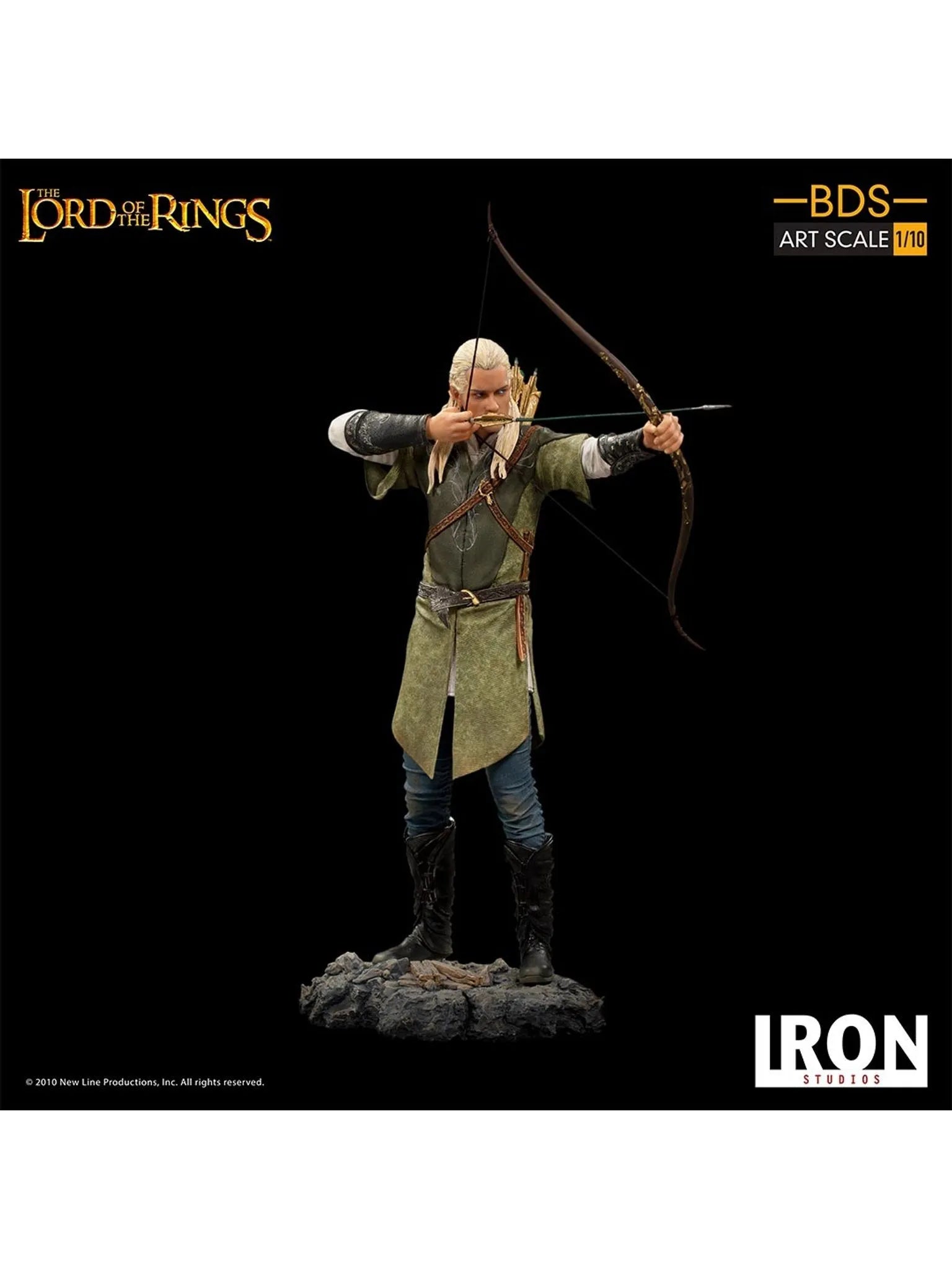 IRON Studios: The Lord Of The Rings - Legolas Deluxe BDS Escala de Arte 1/10