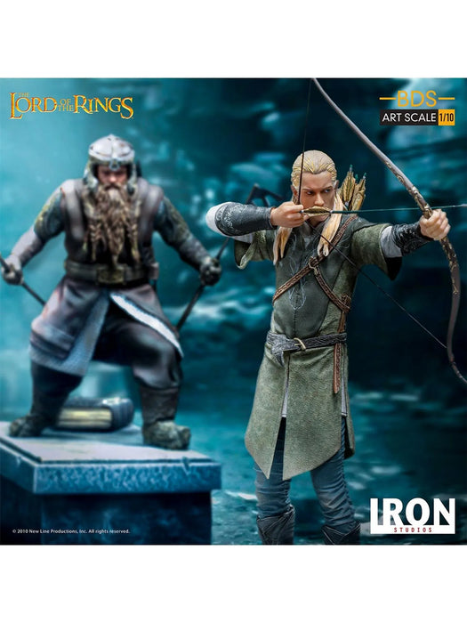 IRON Studios: The Lord Of The Rings - Legolas Deluxe BDS Escala de Arte 1/10