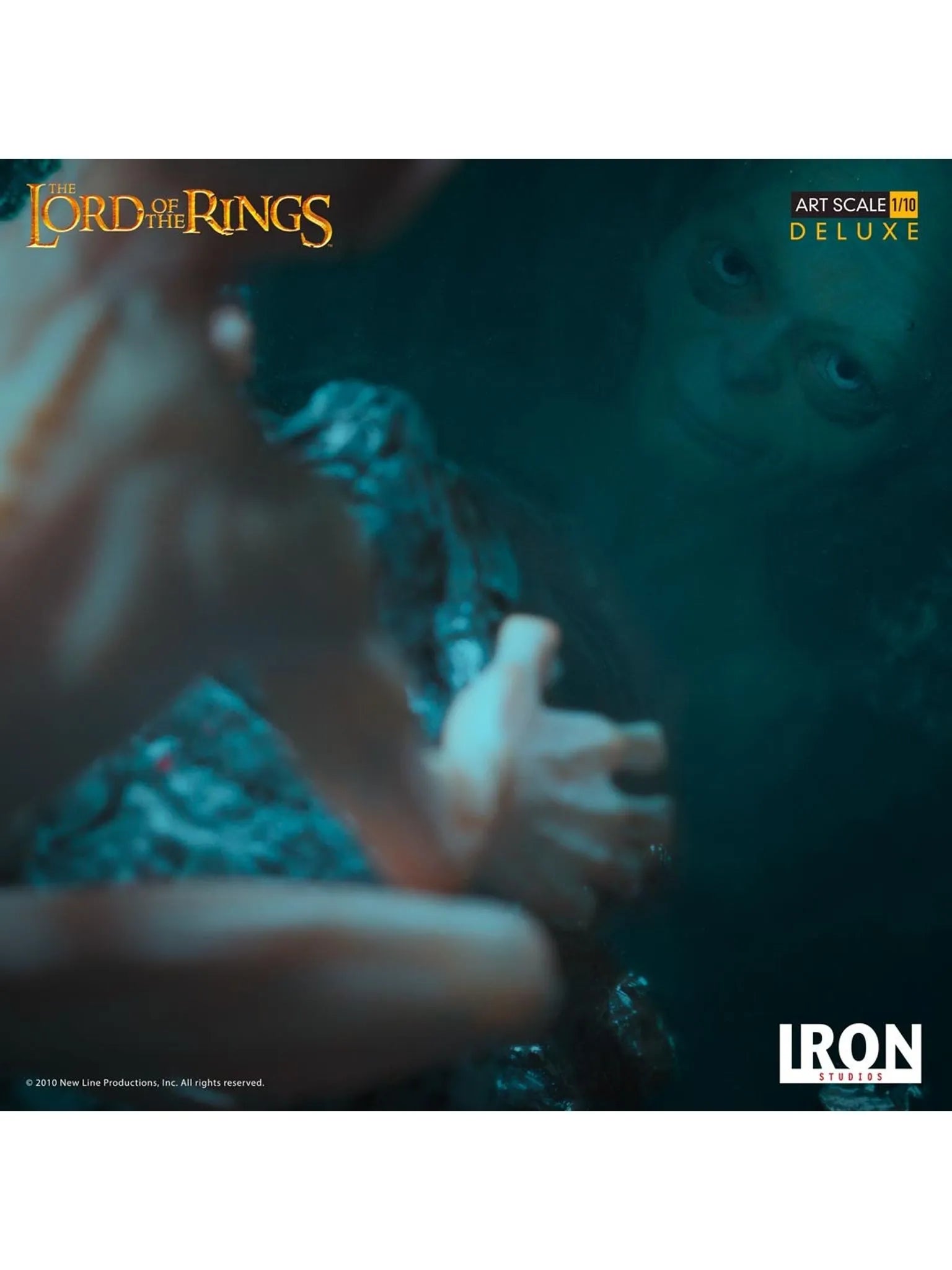 IRON Studios: The Lord Of The Rings - Gollum Deluxe Escala 1/10