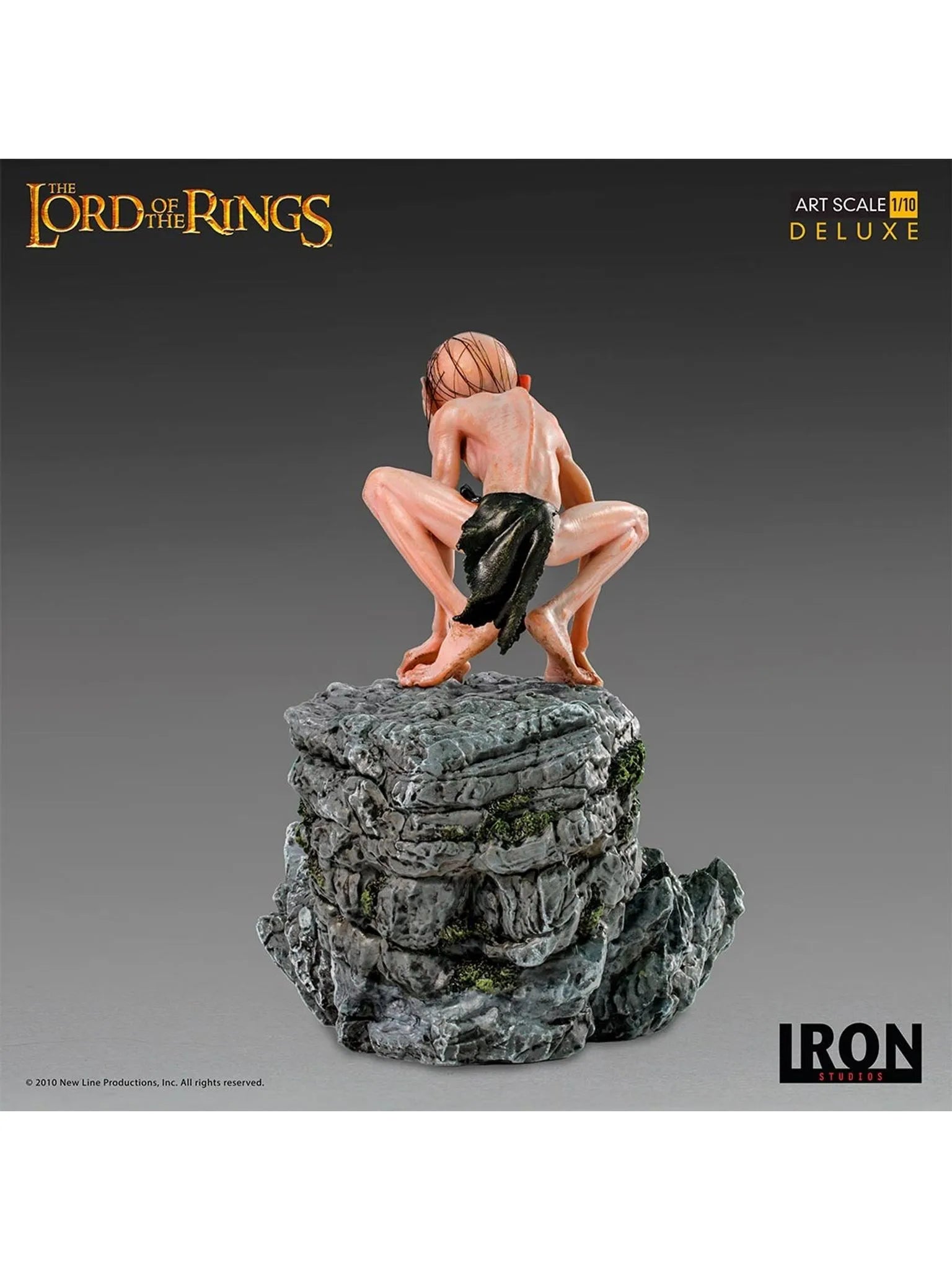 IRON Studios: The Lord Of The Rings - Gollum Deluxe Escala 1/10