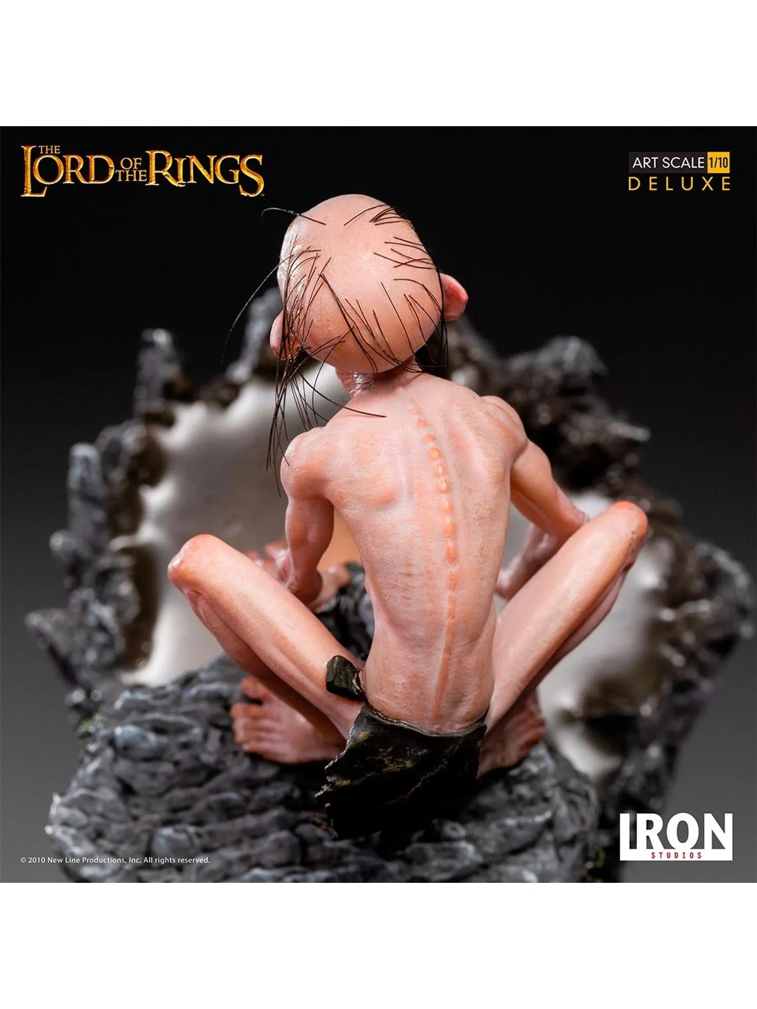 IRON Studios: The Lord Of The Rings - Gollum Deluxe Escala 1/10