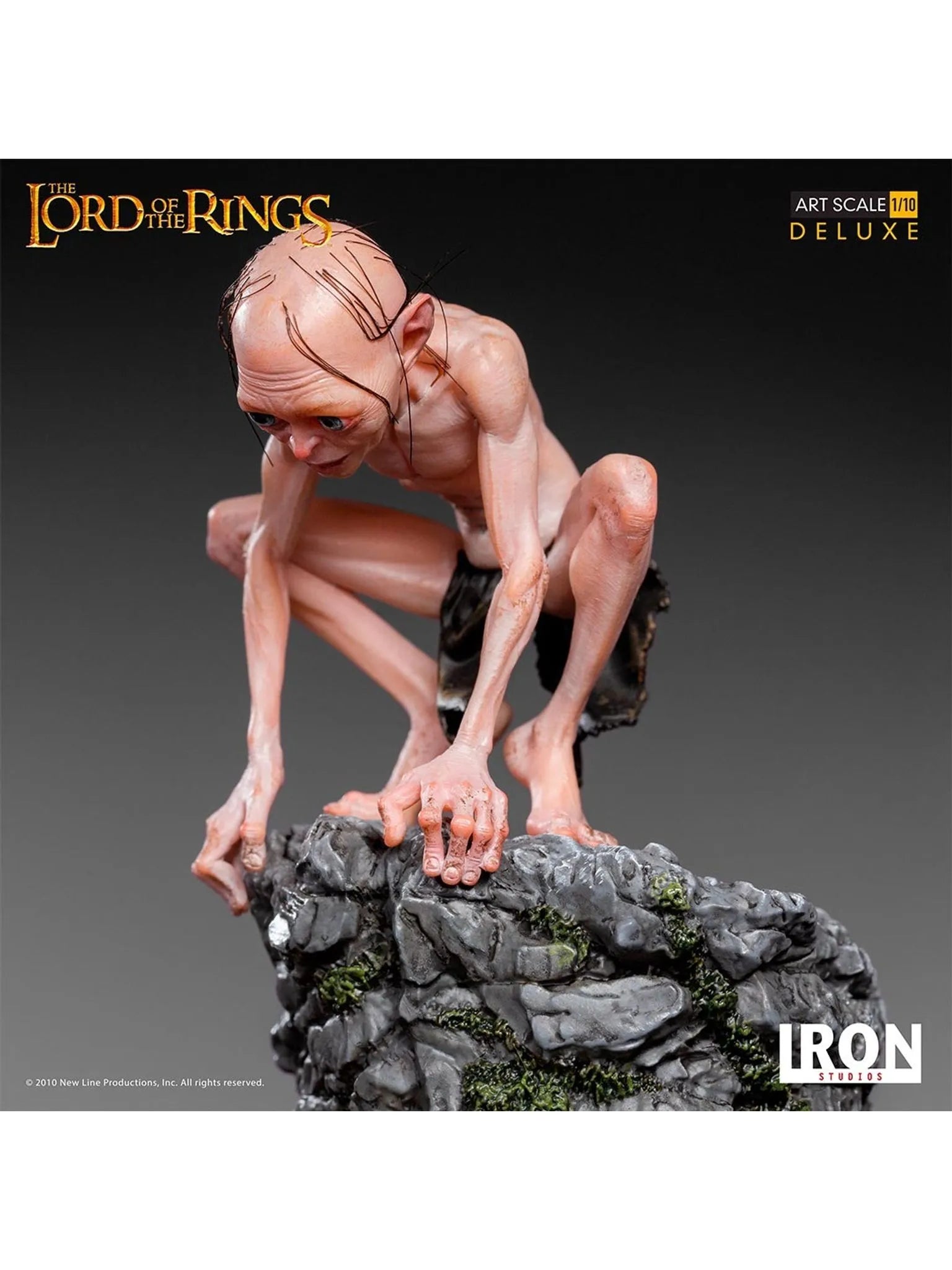 IRON Studios: The Lord Of The Rings - Gollum Deluxe Escala 1/10