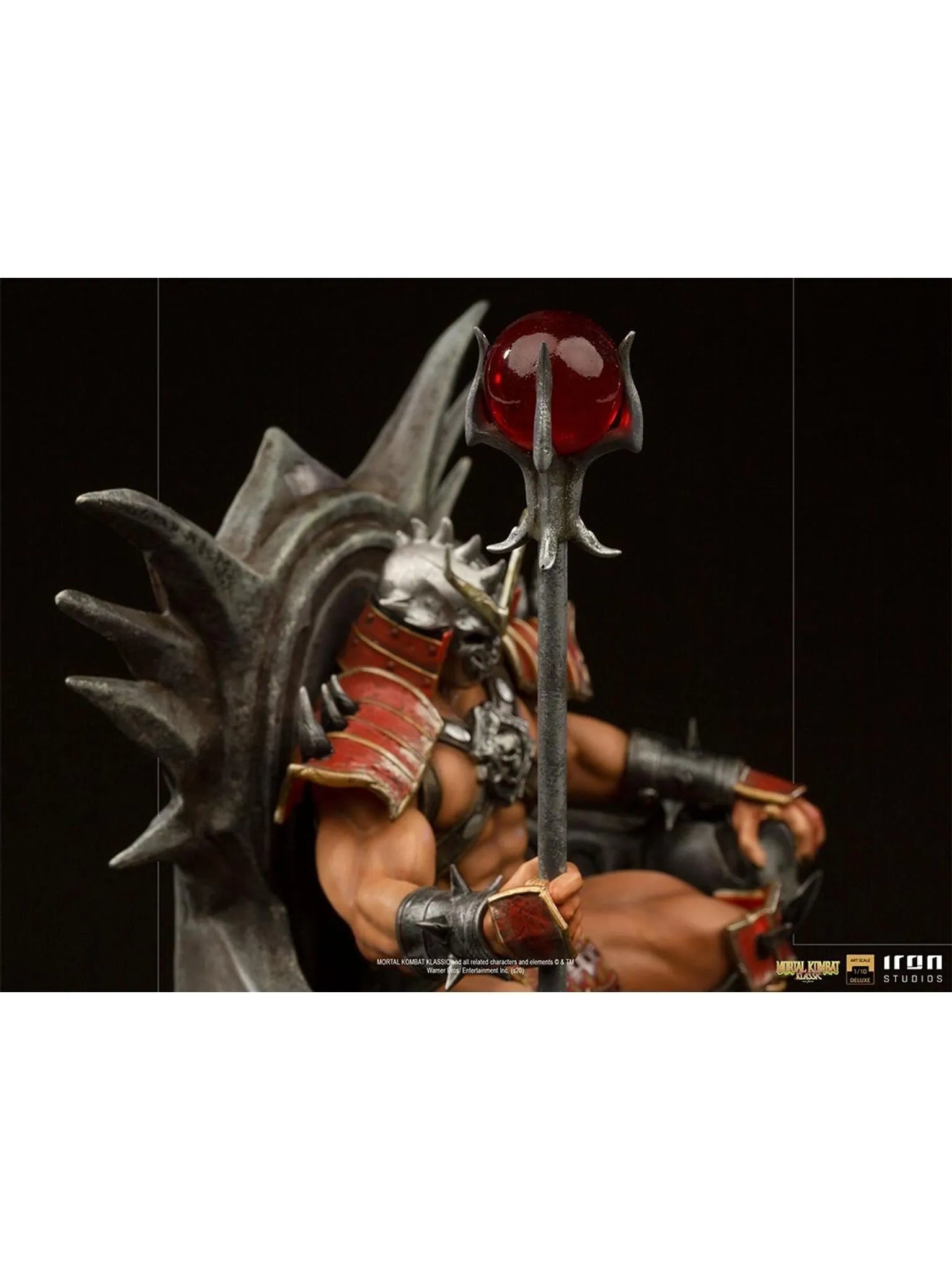 IRON Studios: Mortal Kombat - Shao Khan Deluxe Art Scale 1/10