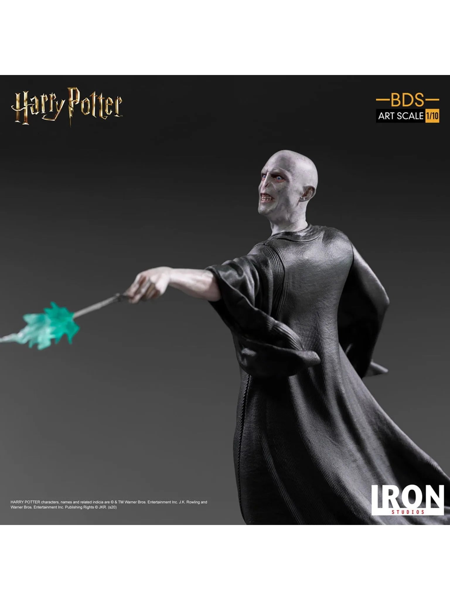 IRON Studios: Harry Potter y El Caliz De Fuego - Voldemort BDS Escala de Arte 1/10