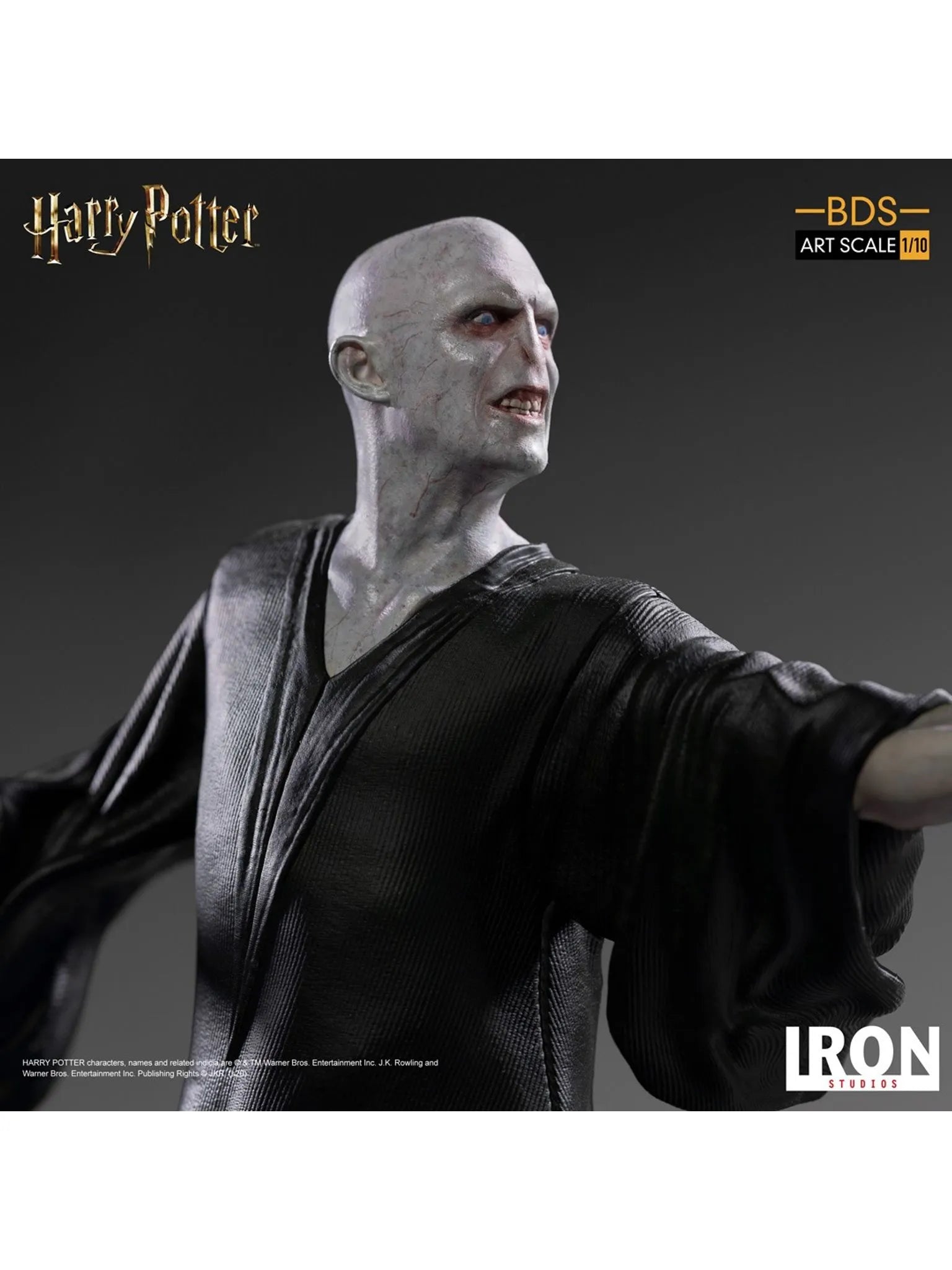 IRON Studios: Harry Potter y El Caliz De Fuego - Voldemort BDS Escala de Arte 1/10