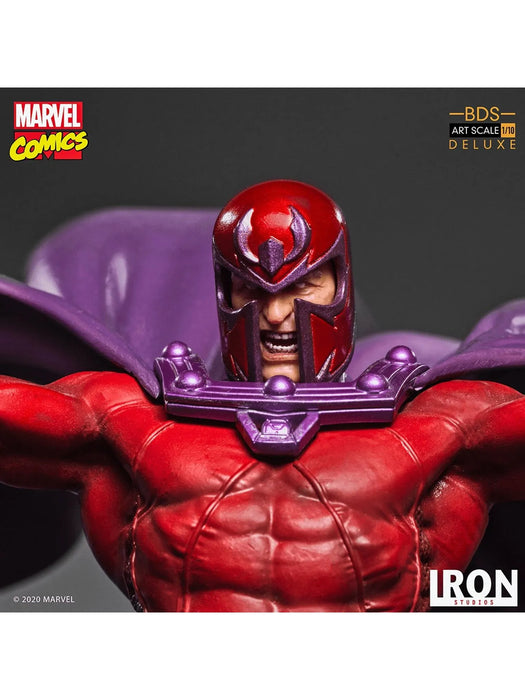 IRON Studios: Marvel X Men - Magneto Deluxe BDS Escala de Arte 1/10