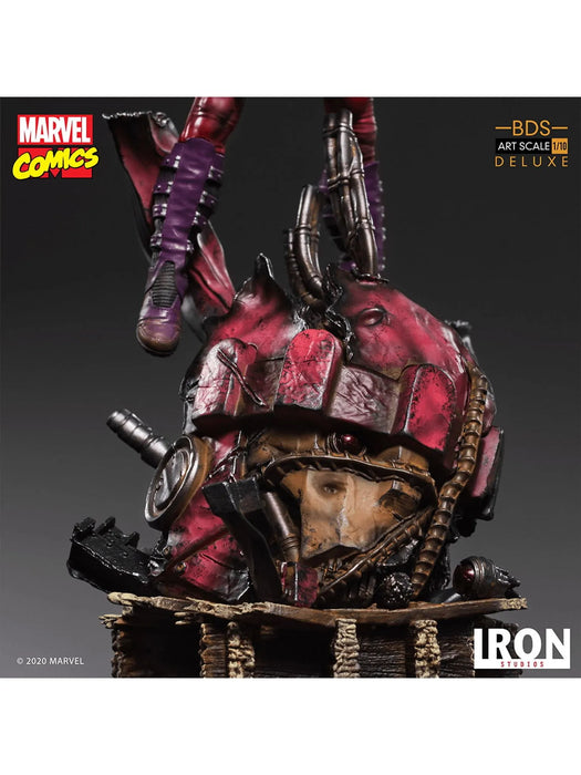 IRON Studios: Marvel X Men - Magneto Deluxe BDS Escala de Arte 1/10