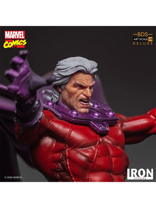 IRON Studios: Marvel X Men - Magneto Deluxe BDS Escala de Arte 1/10