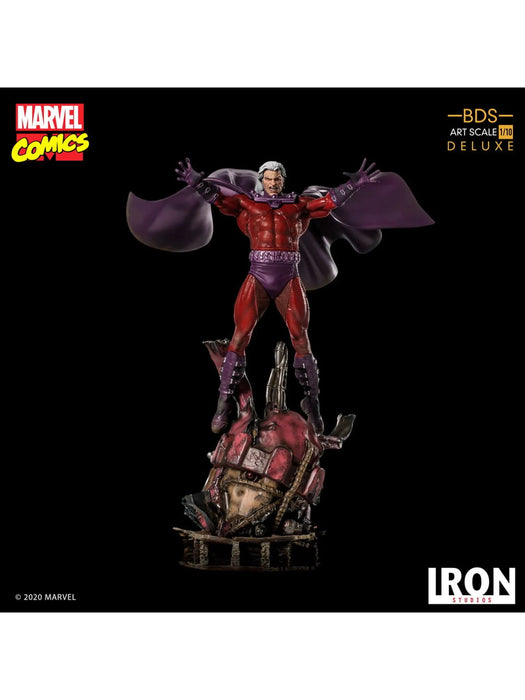 IRON Studios: Marvel X Men - Magneto Deluxe BDS Escala de Arte 1/10