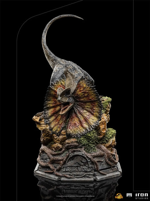 IRON Studios: Jurassic World Dominio - Dilophosaurus Escala de Arte 1/10