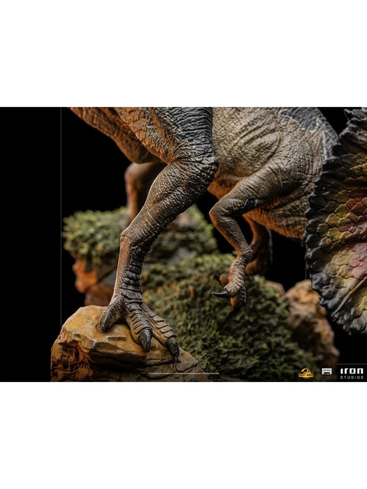 IRON Studios: Jurassic World Dominio - Dilophosaurus Escala de Arte 1/10