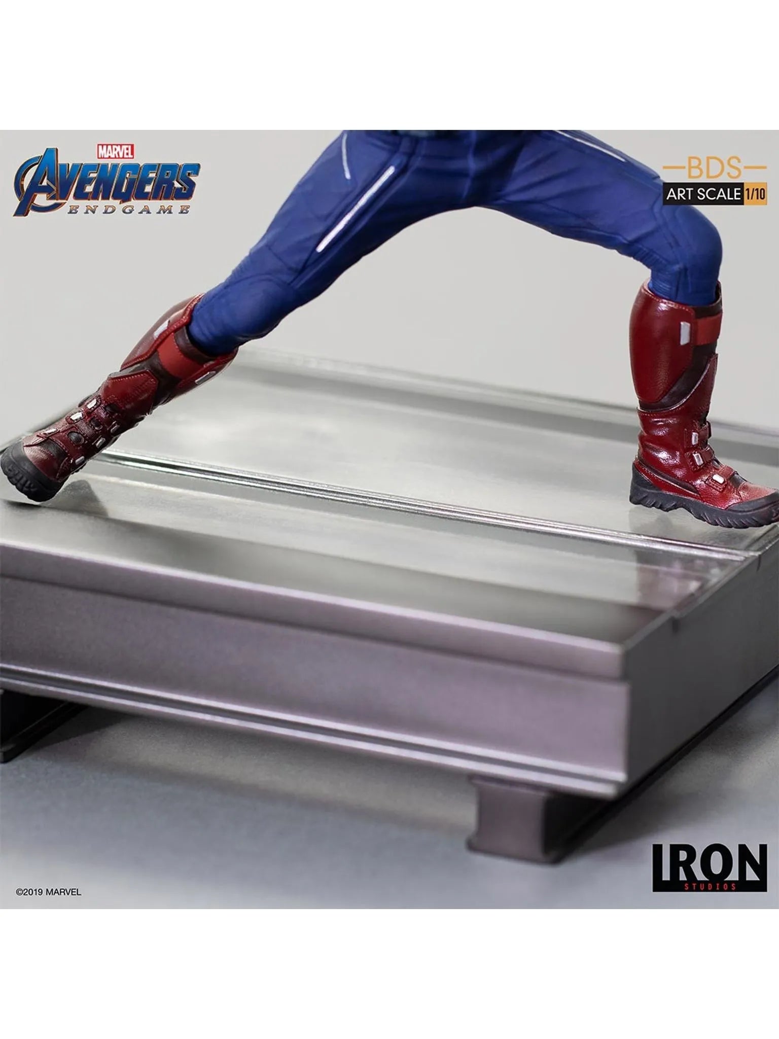 IRON Studios: Marvel Avengers Endgame - Capitan America 2023 BDS Escala de Arte 1/10