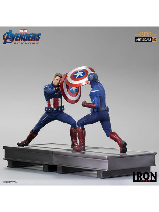 IRON Studios: Marvel Avengers Endgame - Capitan America 2023 BDS Escala de Arte 1/10