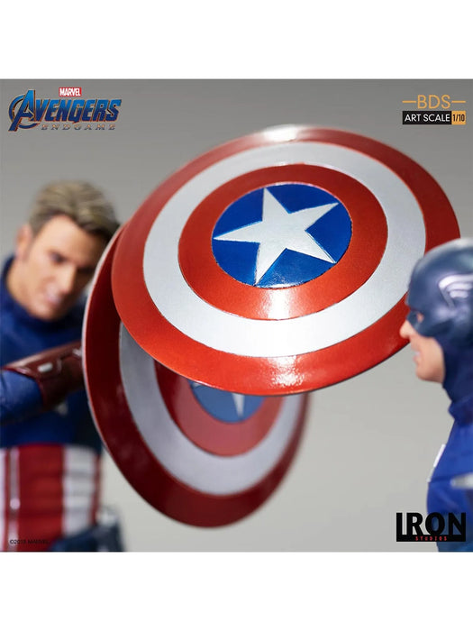 IRON Studios: Marvel Avengers Endgame - Capitan America 2023 BDS Escala de Arte 1/10