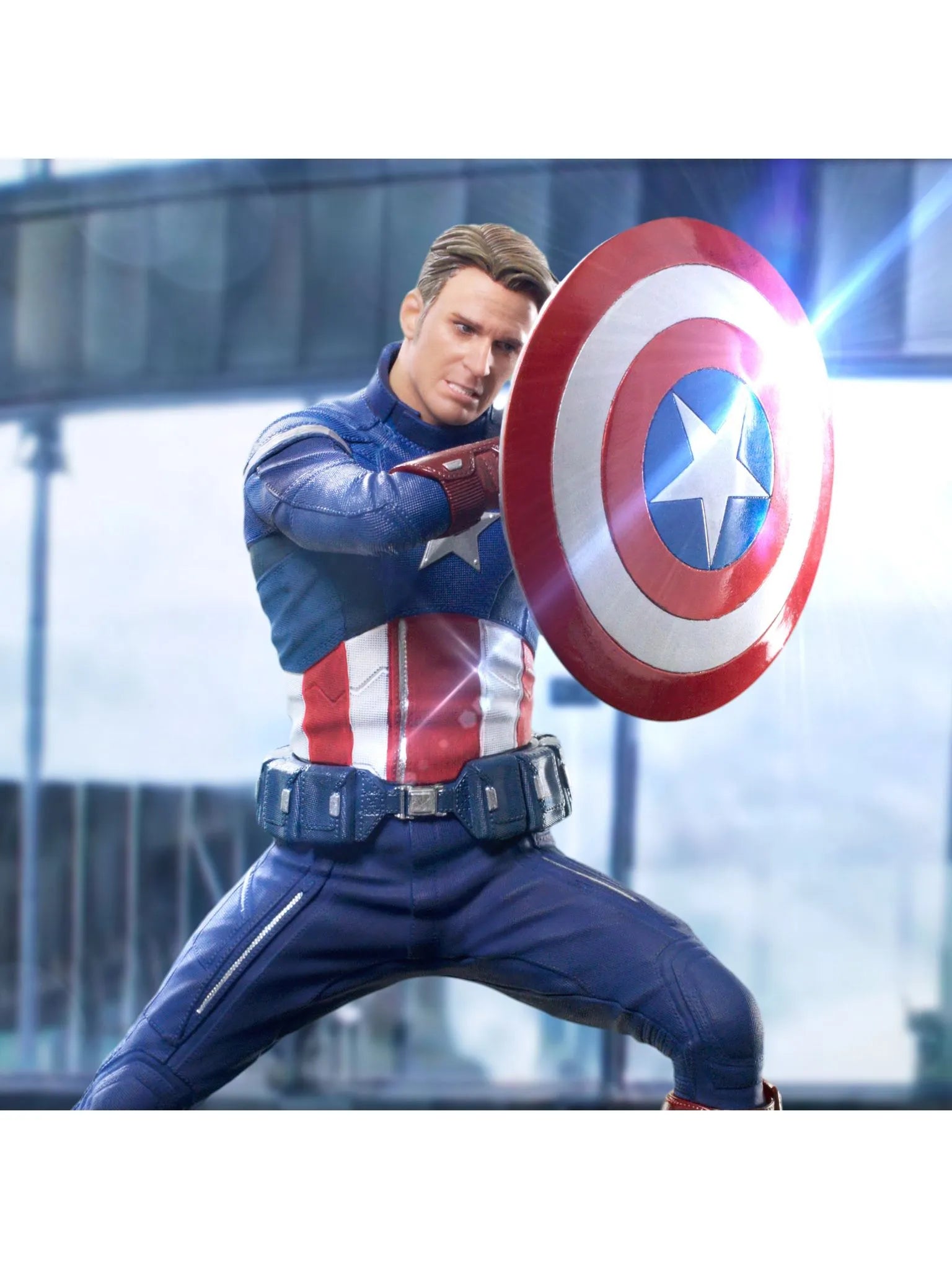 IRON Studios: Marvel Avengers Endgame - Capitan America 2023 BDS Escala de Arte 1/10