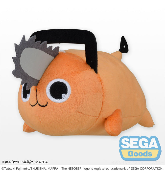 Sega Plushies Nesoberi Lay Down: Chainsaw Man - Pochita Mini Peluche