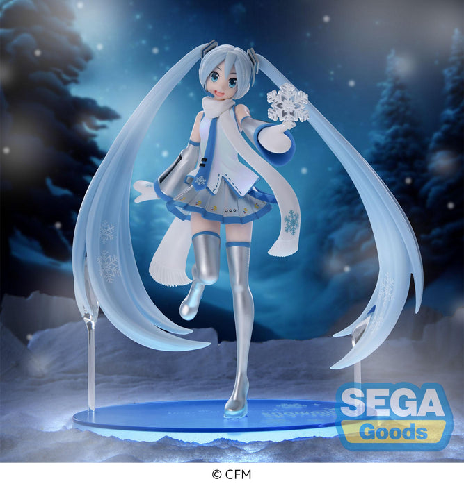 Sega Figures Luminasta: Hatsune Miku - Snow Miku Sky Town