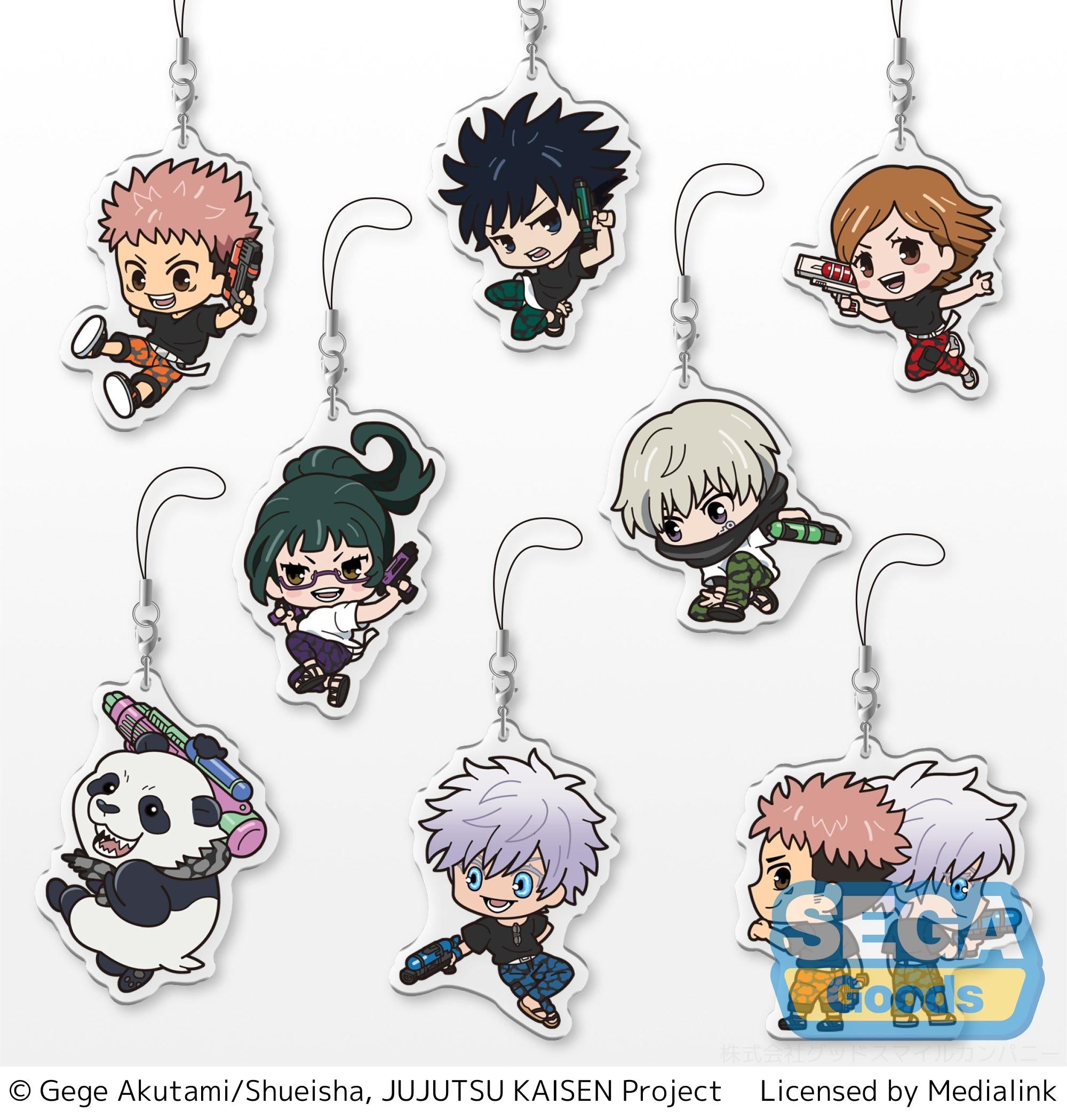 Sega Keychain Chocokawa Acrylic Strap: Jujutsu Kaisen - Vol 4 Llavero Sorpresa