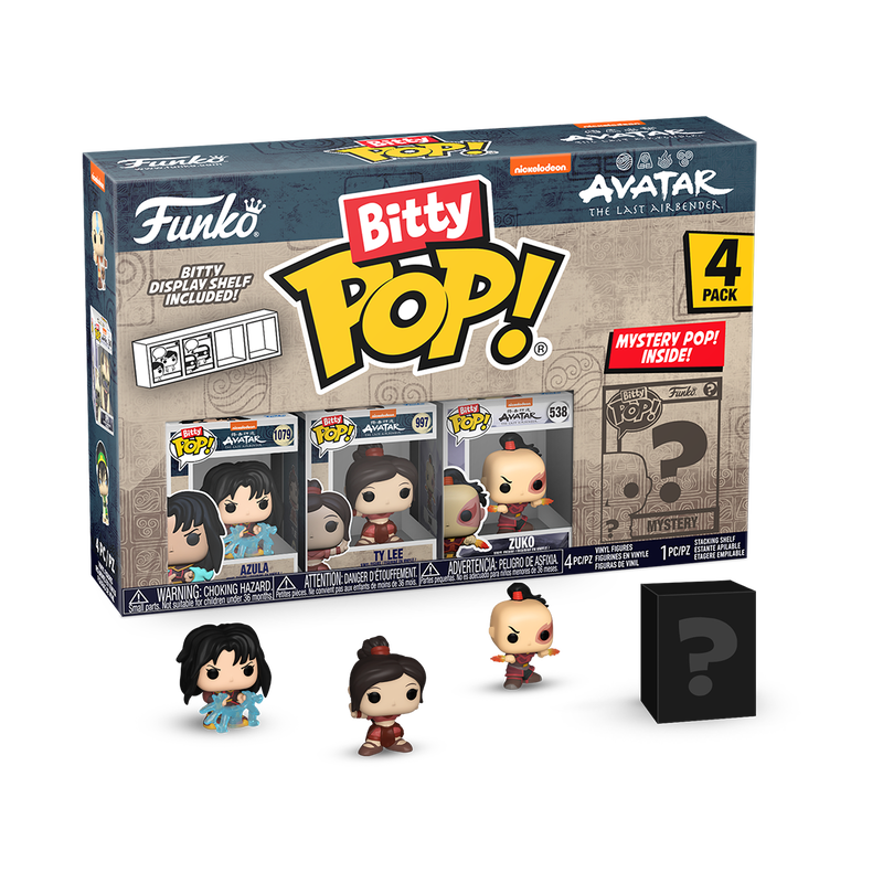 Funko Bitty Pop: Avatar La Leyenda De Aang - Azula 4 Pack