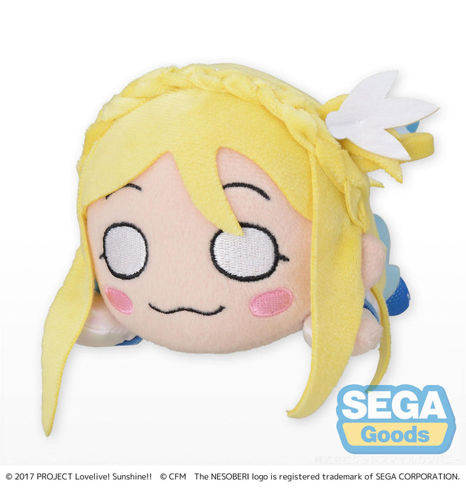 Sega Plushies Nesoberi Lay Down: Love Live Sunshine X Hatsune Miku - Mari Ohara Peluche